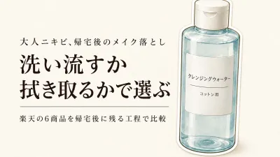 クレンジングオイル・クレンジングウォーターおすすめ人気ランキング｜楽天のレビュー数順で帰宅後の使い方を比較