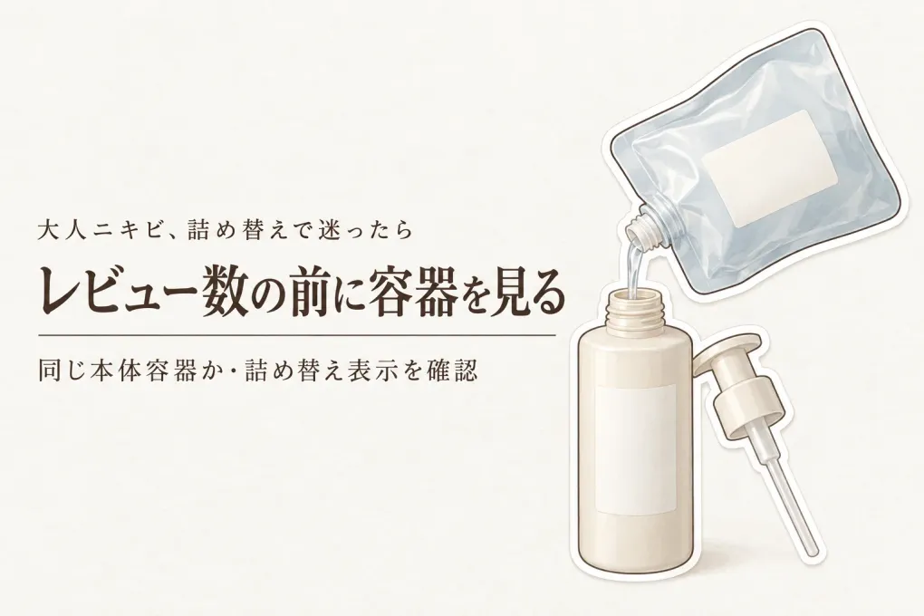 楽天でレビュー数が多い詰め替え用化粧水・詰め替え用乳液おすすめ人気ランキング｜容器と詰め替え方法で選ぶ